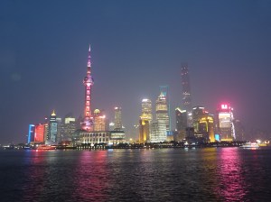 Pudong bei Nacht