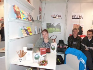Gute Laune am BVjA-Stand
